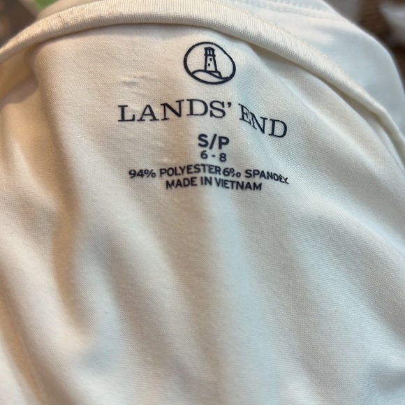 Delightful lands end pajama polyester jersey knit set. Small top, medium bottoms - Picture 3 of 4